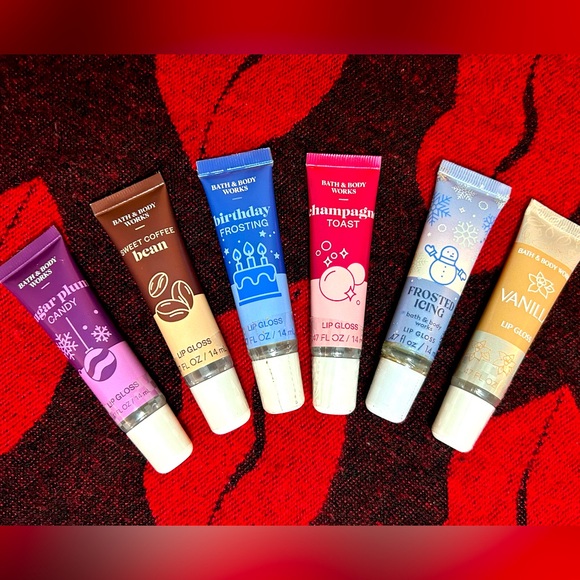 Bath & Body Works Lip Gloss Bundle *NEW 6-piece - Picture 1 of 3